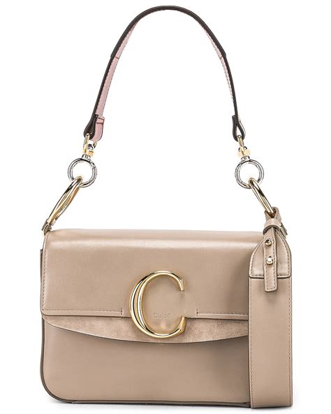 chloe c double carry bag